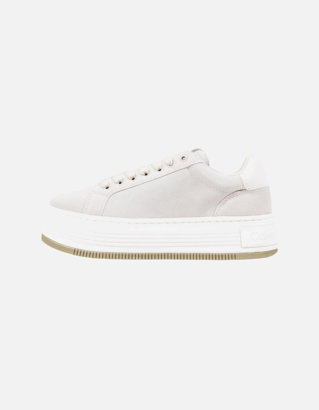 Suede Lace-Up Sneakers Women - Grey