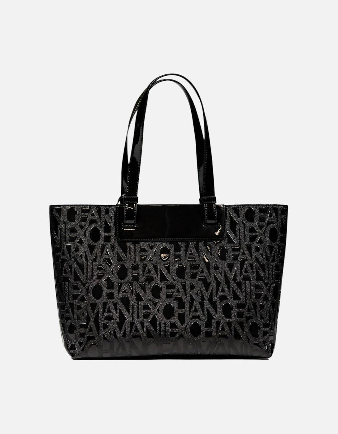 Printed Handbag with Inside Pockets Women - Black Bags