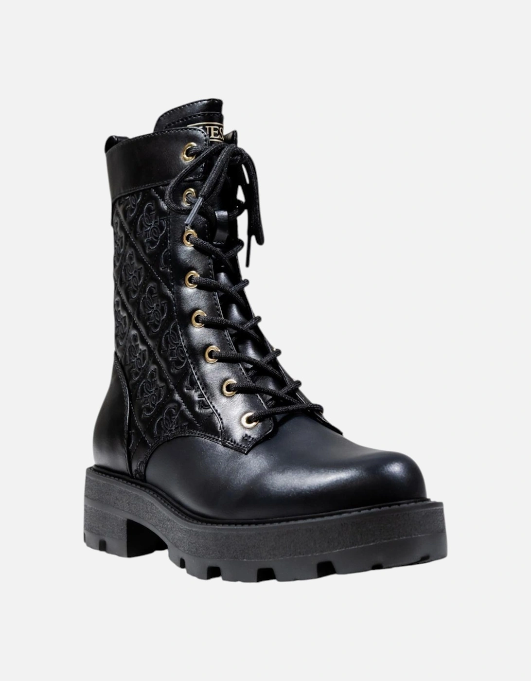 Zip Fastening Polyurethane Boots Women - Black