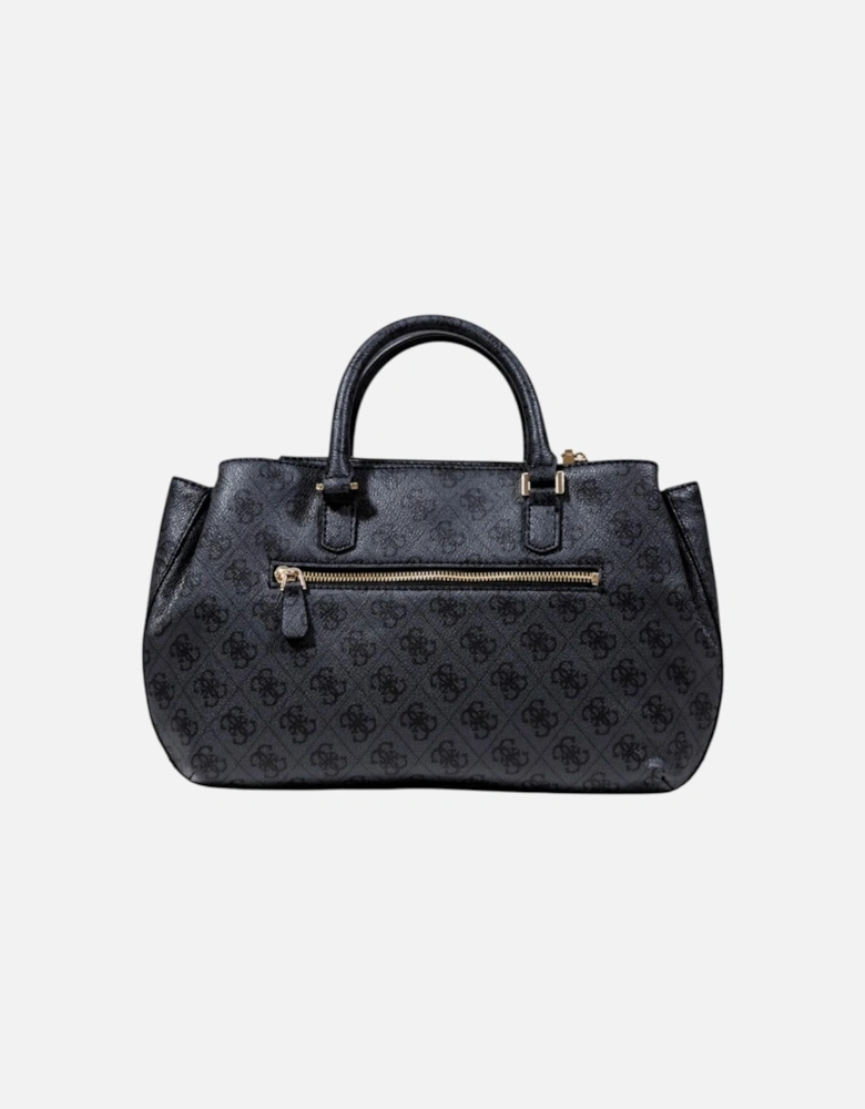 Handbag with Shoulder Strap and Print Women - Grey Bags