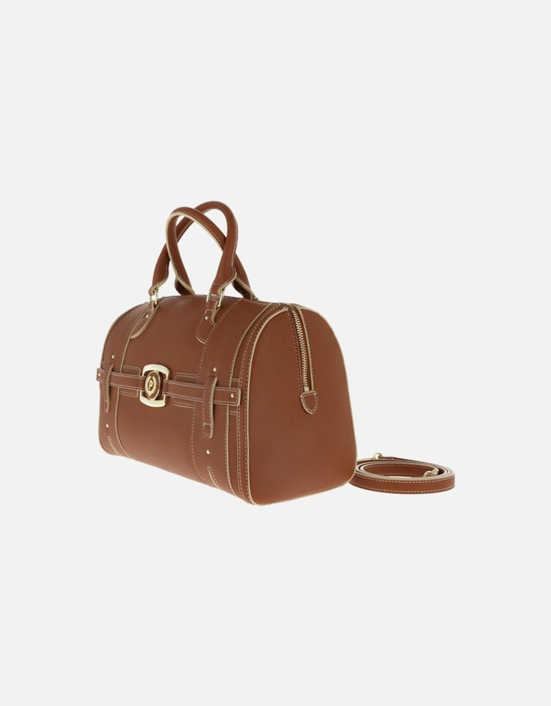 Handbag with Shoulder Strap and Zip Fastening Women - Brown Bags