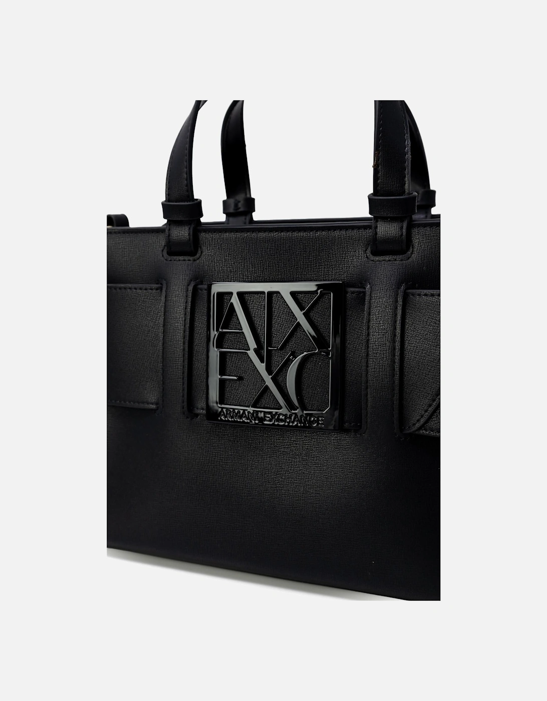 Handbag with Shoulder Strap and Inside Pockets Women - Black Bags