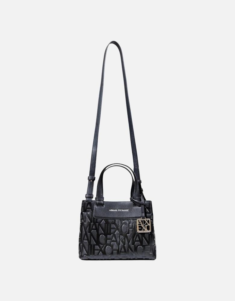 Handbag with Shoulder Strap and Inside Pockets Women - Black Bags