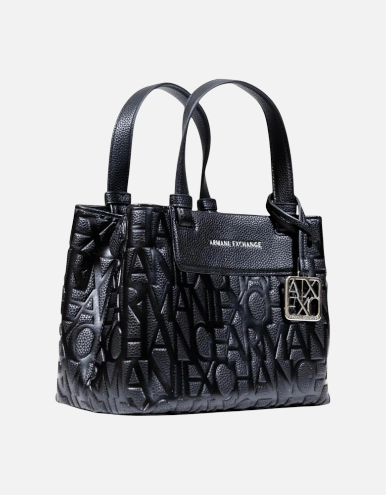 Handbag with Shoulder Strap and Inside Pockets Women - Black Bags