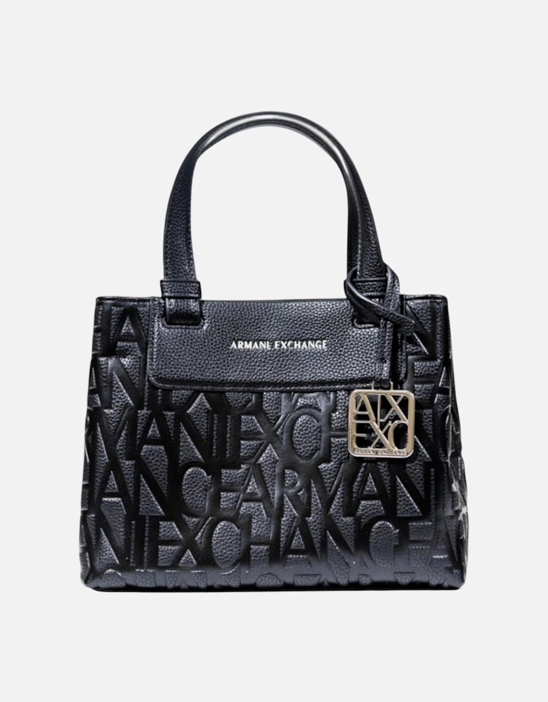 Handbag with Shoulder Strap and Inside Pockets Women - Black Bags