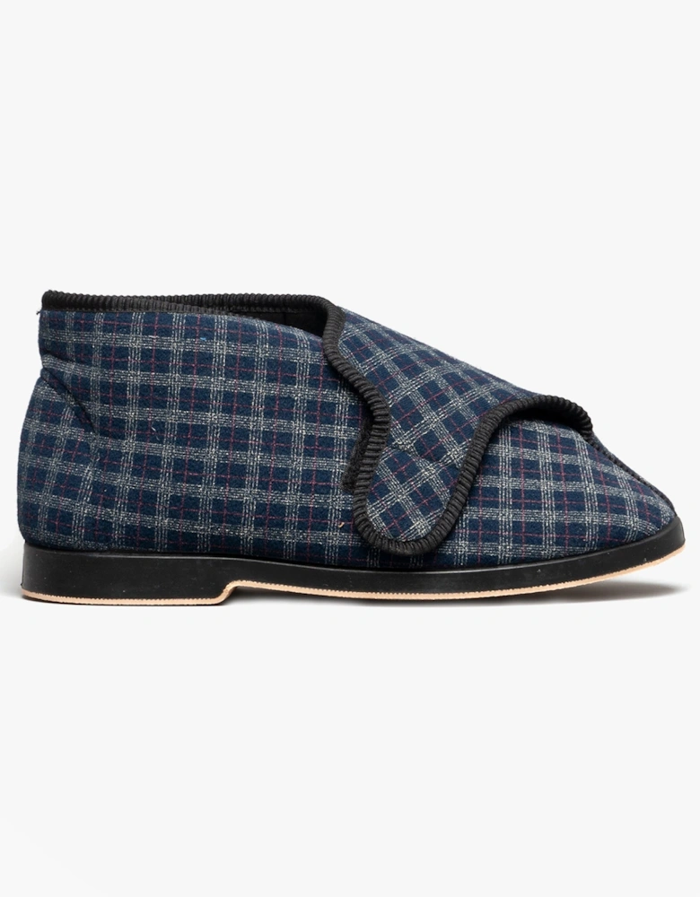 KESWICK Mens Boot Slippers Navy