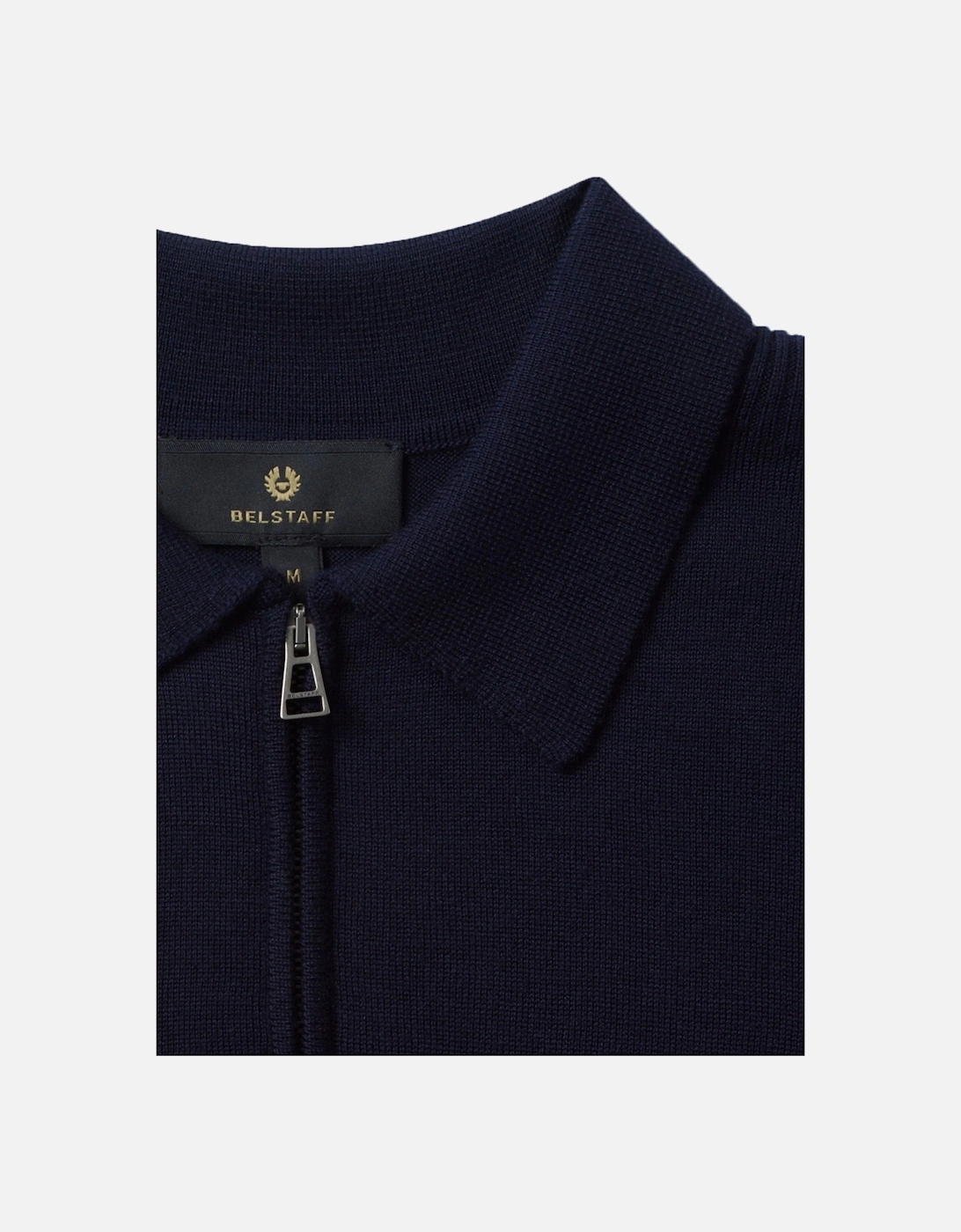 Kyle Knitted Polo Polo Shirt Dark Ink