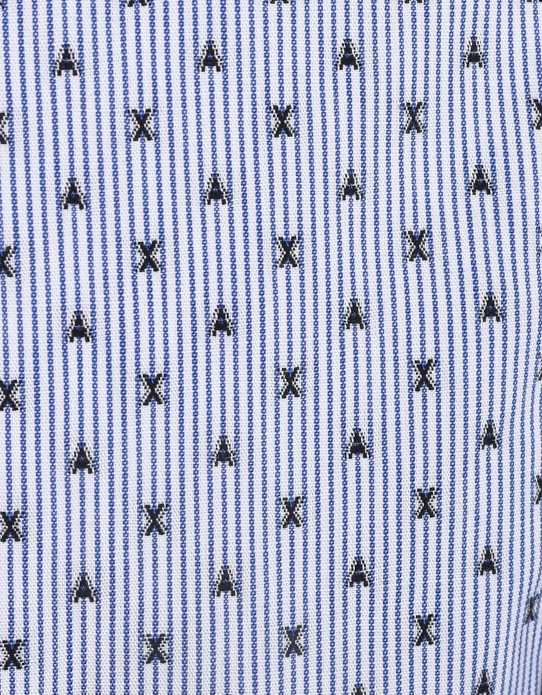 Shirt Blue Patterned