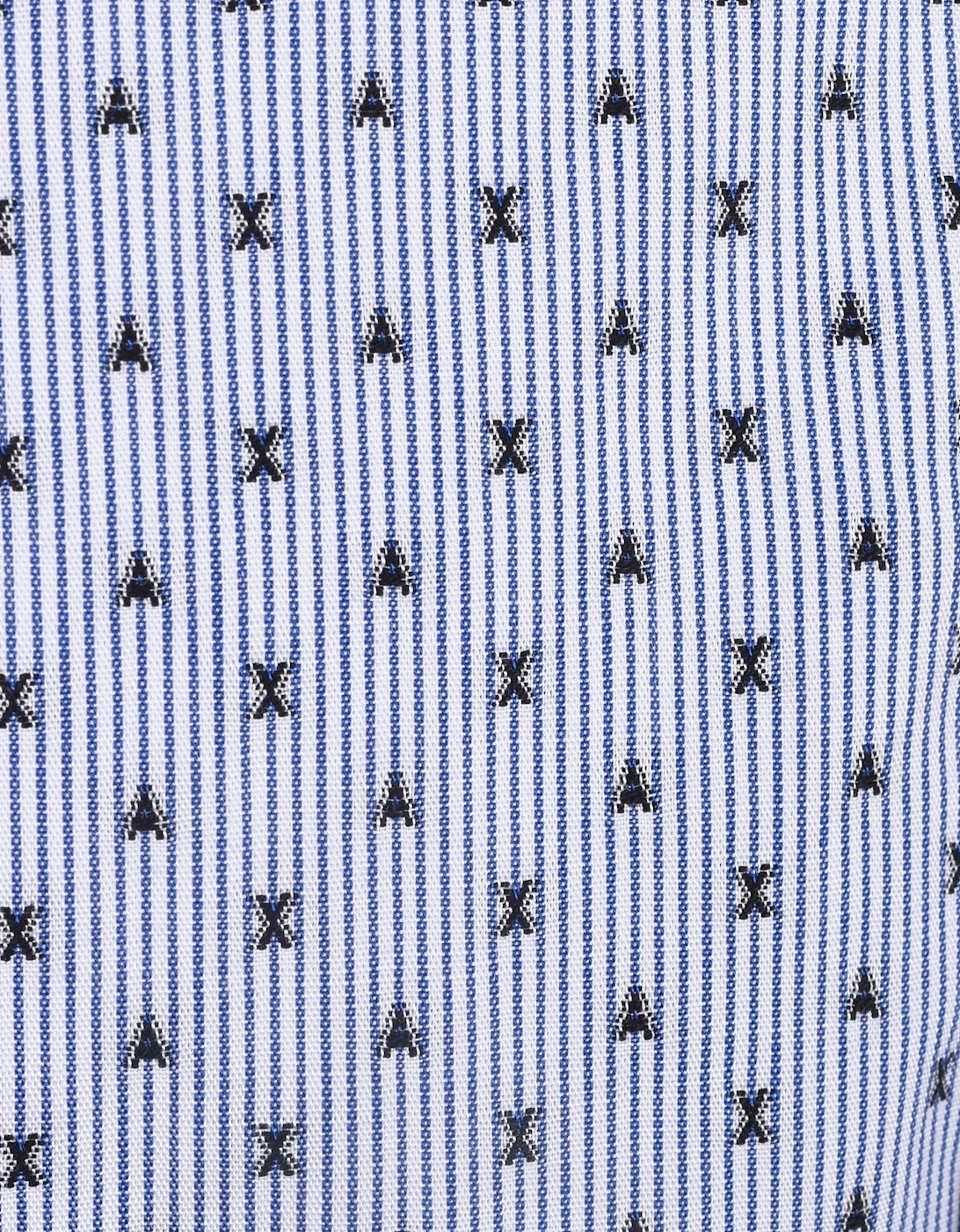 Shirt Blue Patterned