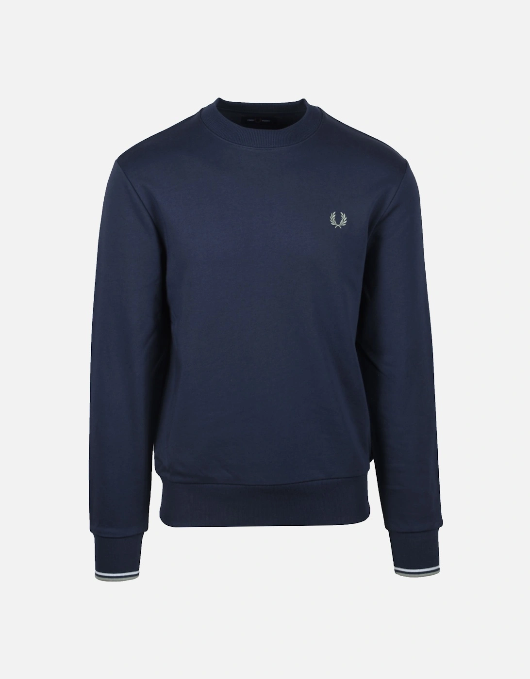 Crew Neck Sweatshirt Dark Airforce/Bayleaf, 5 of 4