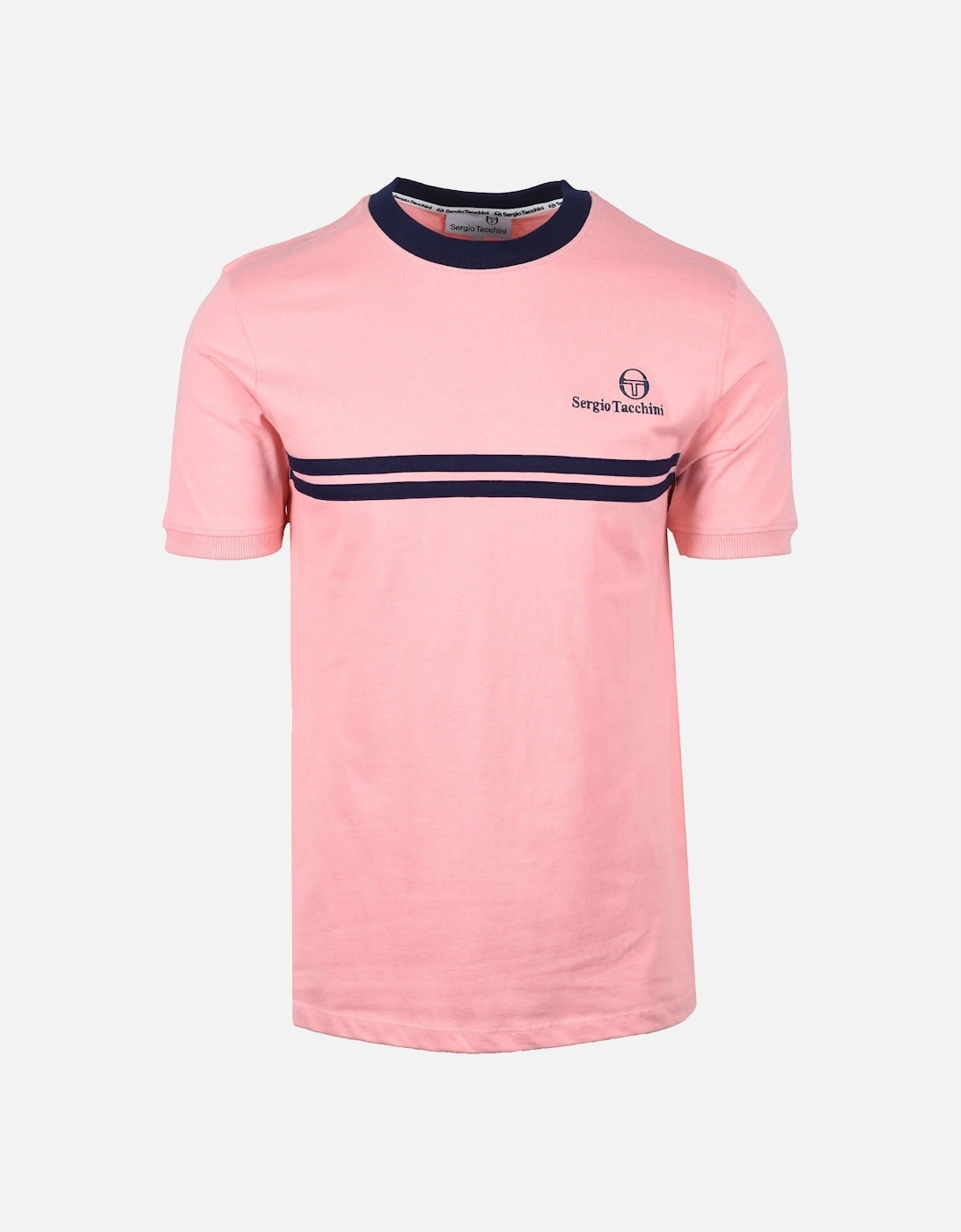 New Supermac T-Shirt Quartz Pink/Maritime Blue, 4 of 3
