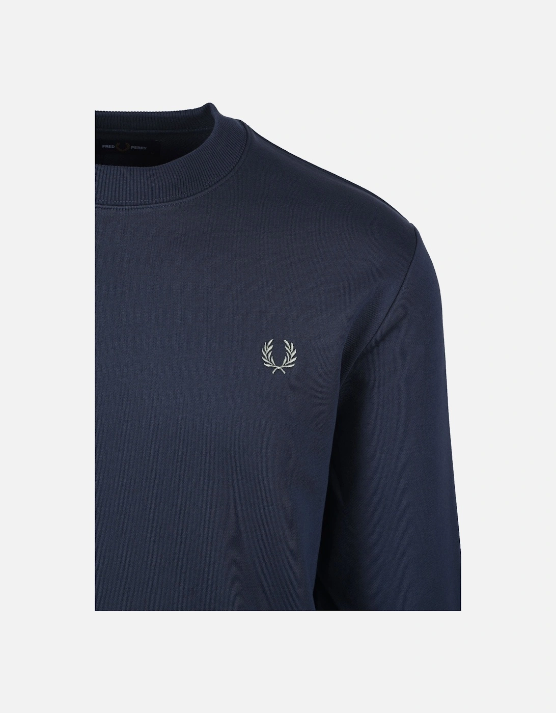 Crew Neck Sweatshirt Dark Airforce/Bayleaf