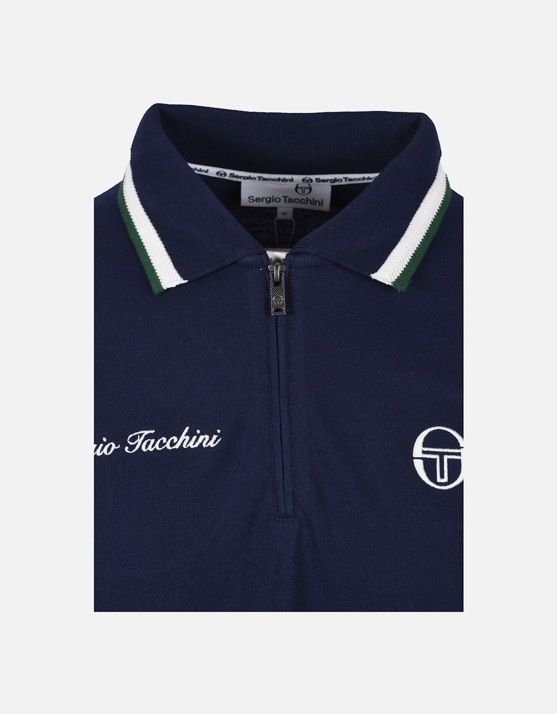 Nanto Zip Polo Maritime Blue
