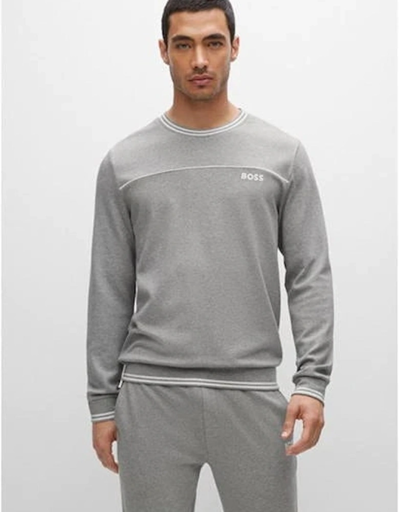 Core Logo Full Tracksuit Grey