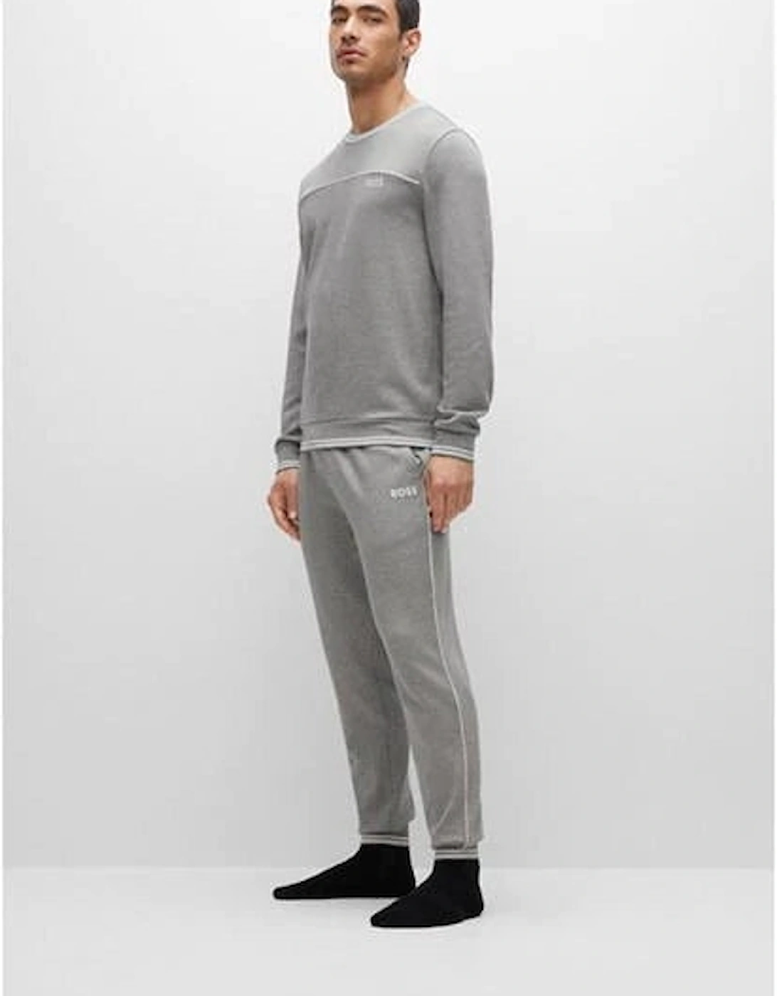 Core Logo Full Tracksuit Grey