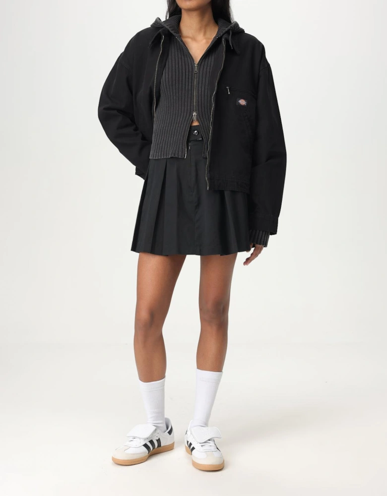 Women Relaxed Fit Long Sleeve Jacket