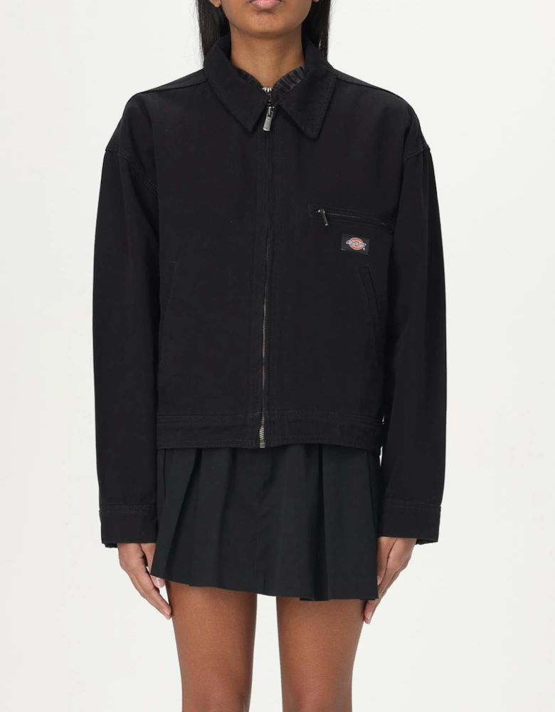 Women Relaxed Fit Long Sleeve Jacket