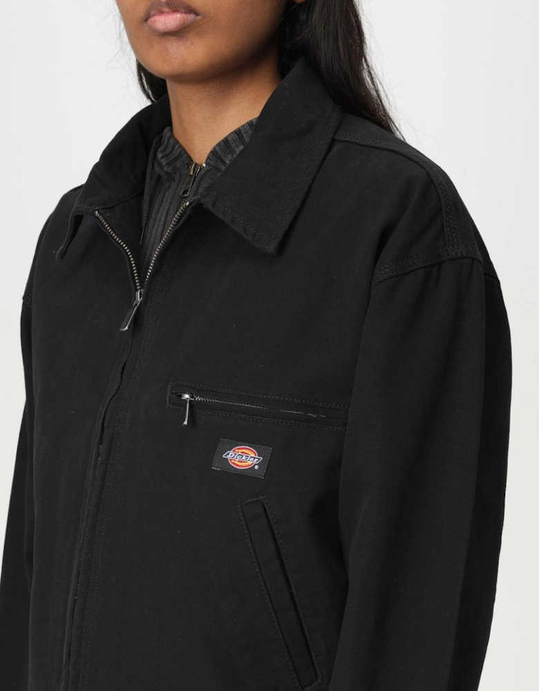 Women Relaxed Fit Long Sleeve Jacket