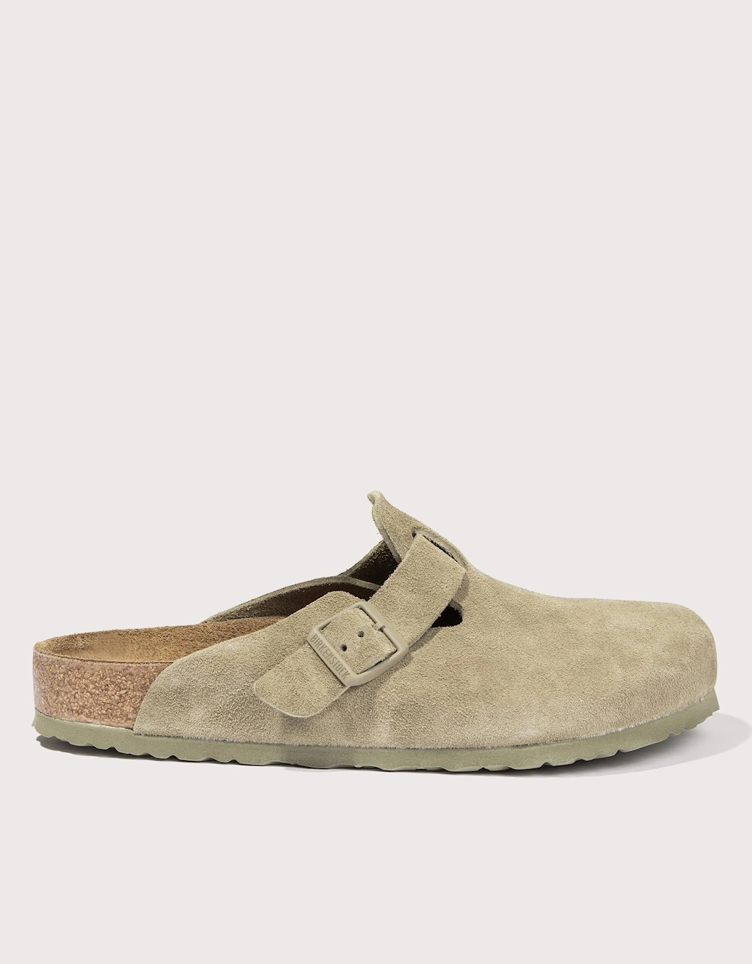 Boston Suede Leather Clogs, 5 of 4