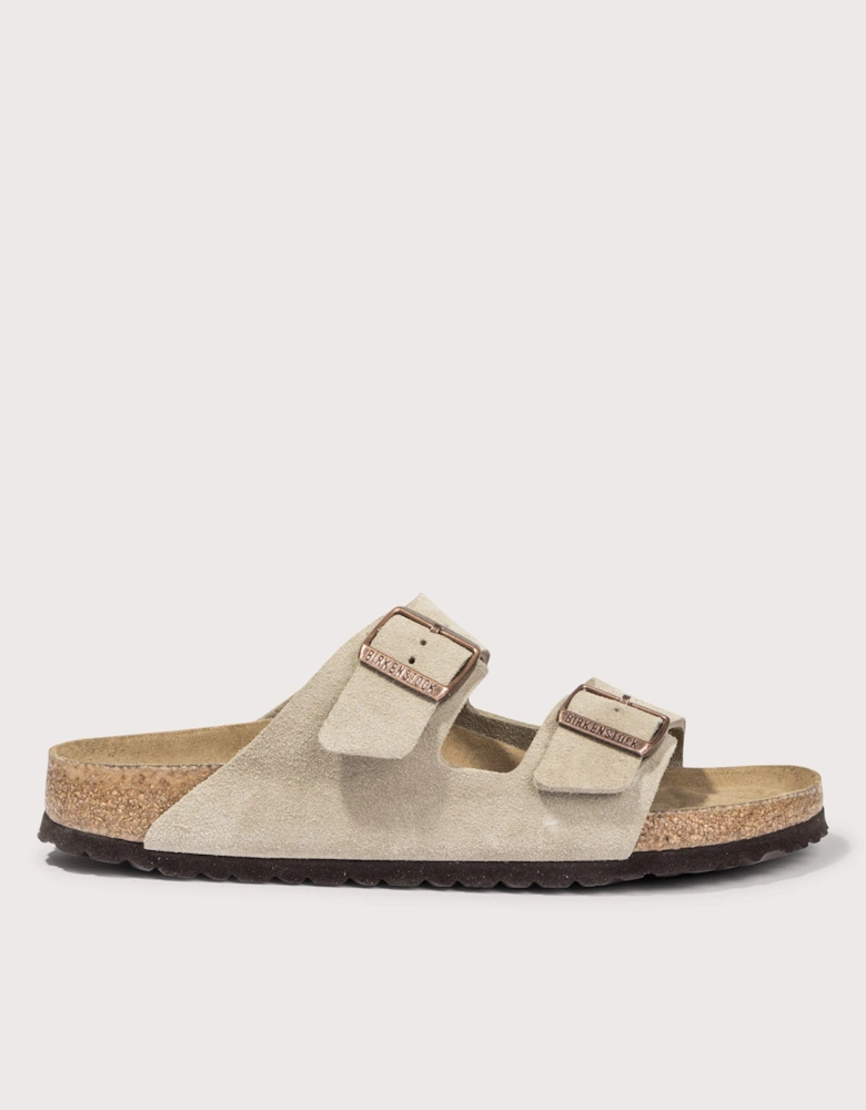 Arizona Narrow Fit Suede Leather Sandals