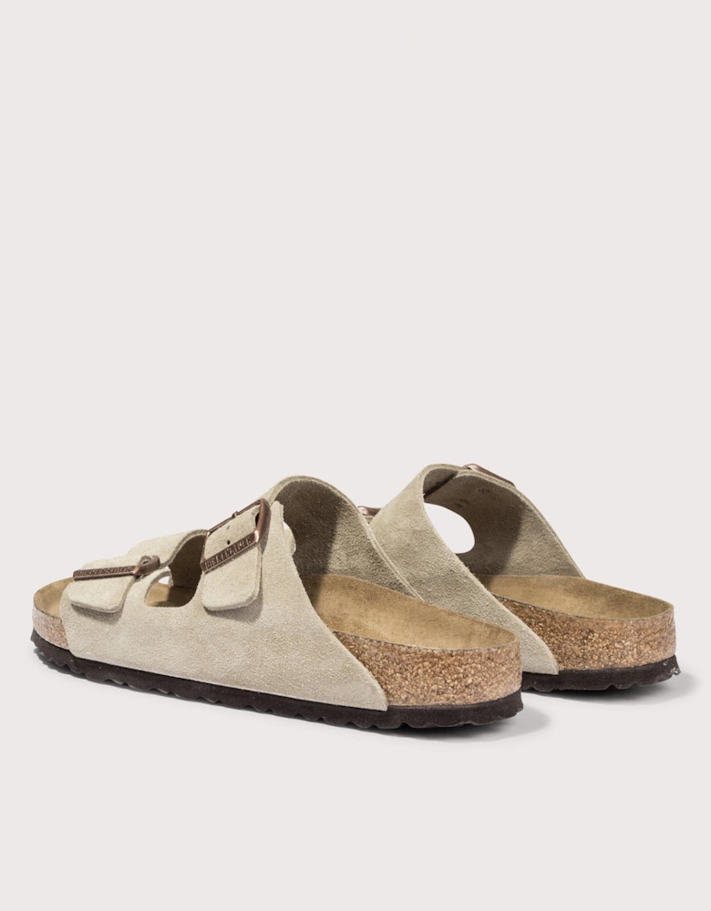 Arizona Narrow Fit Suede Leather Sandals