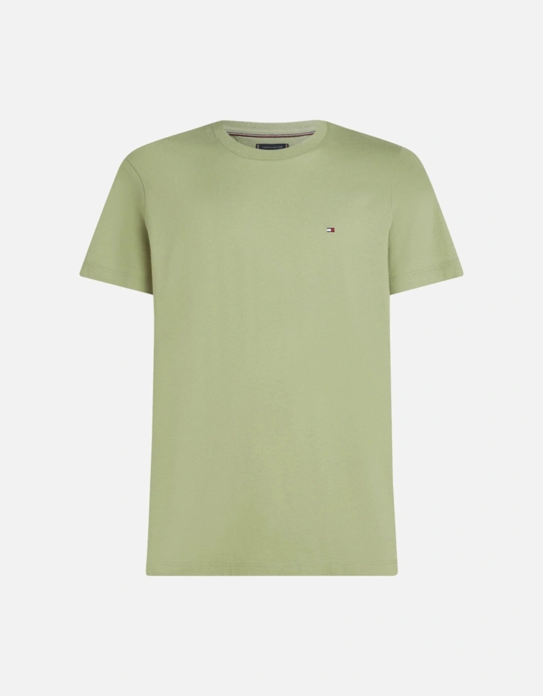 Ess Reg Fit Solid Tee L9A Earth Sage