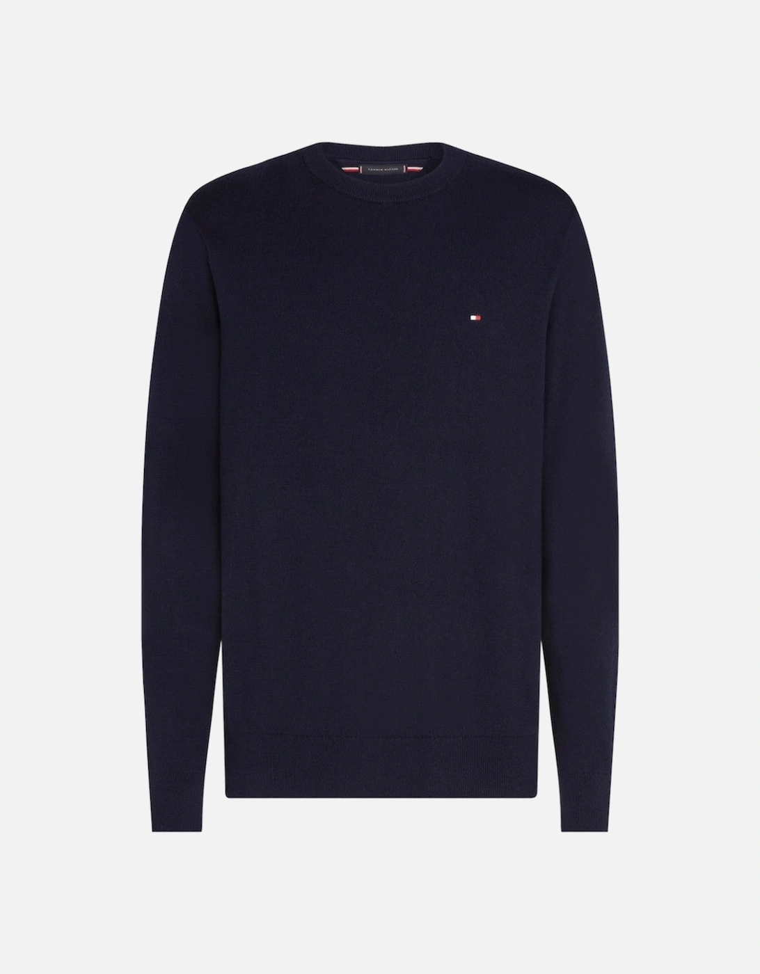 Crew Neck Sweater with Cashmere DW5 Desert Sky, 5 of 4