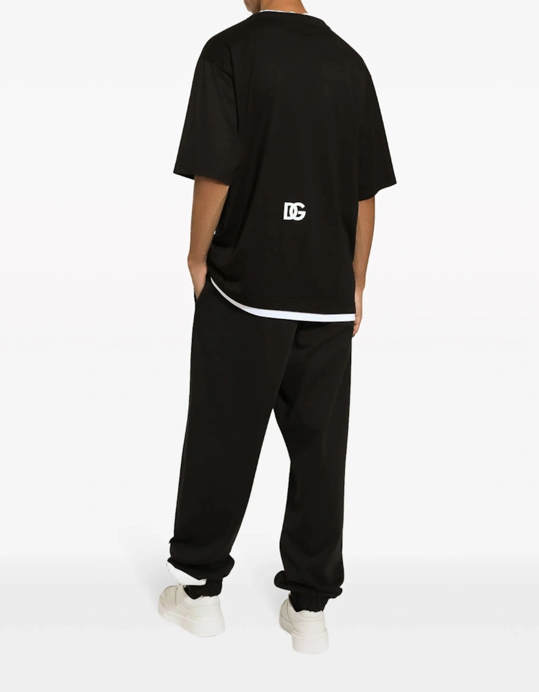 DG Printed T-Shirt in Black