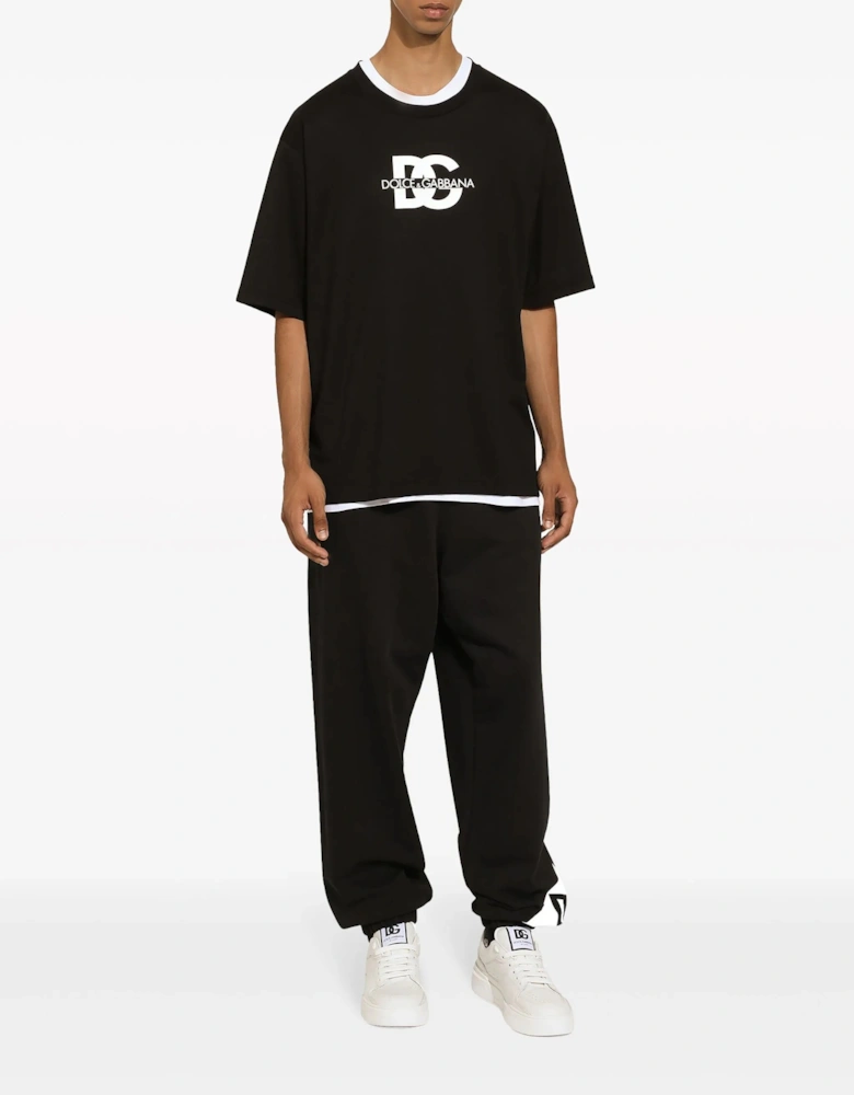 DG Printed T-Shirt in Black