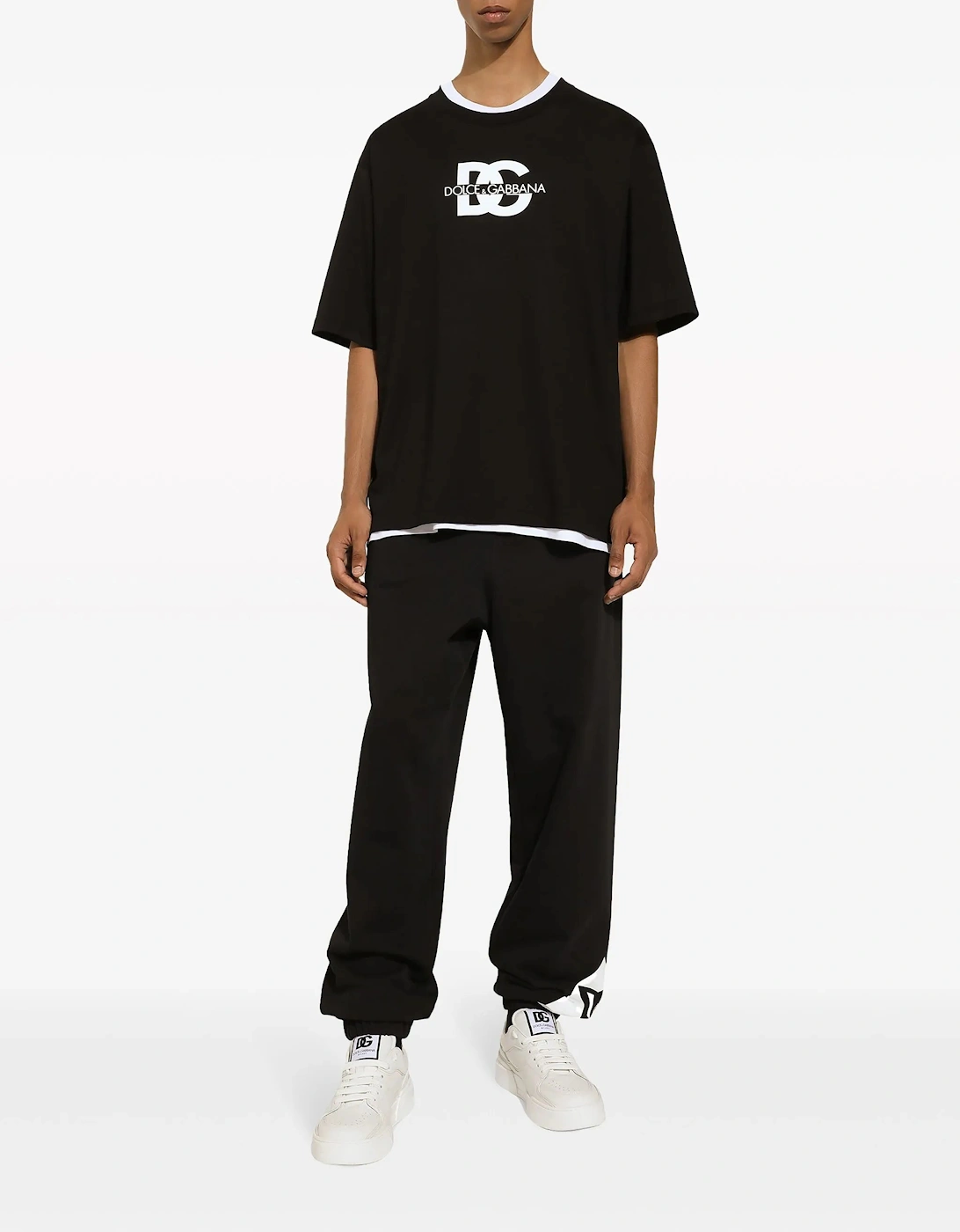 DG Printed T-Shirt in Black