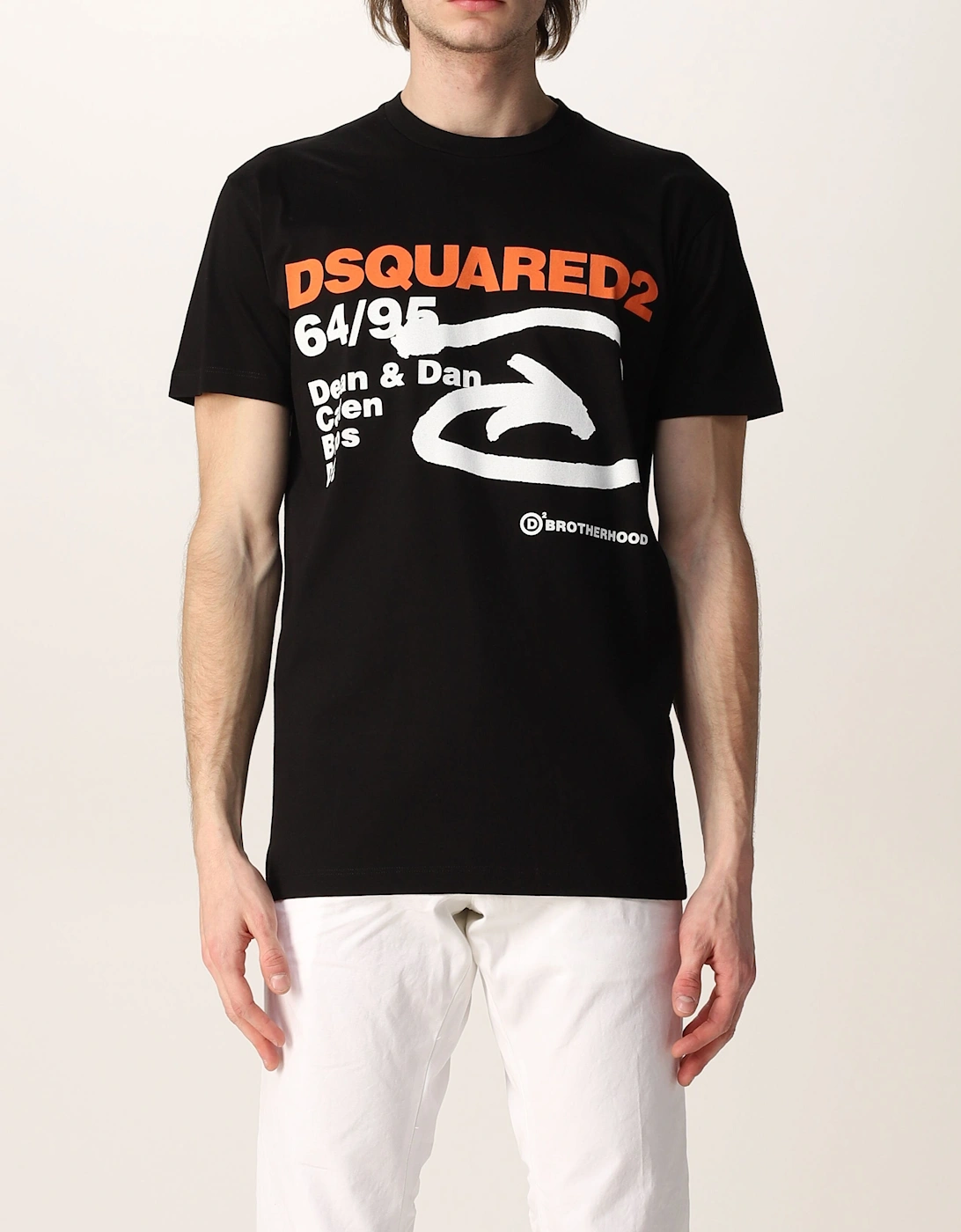 6495 Arrow Cotton T-Shirt Black
