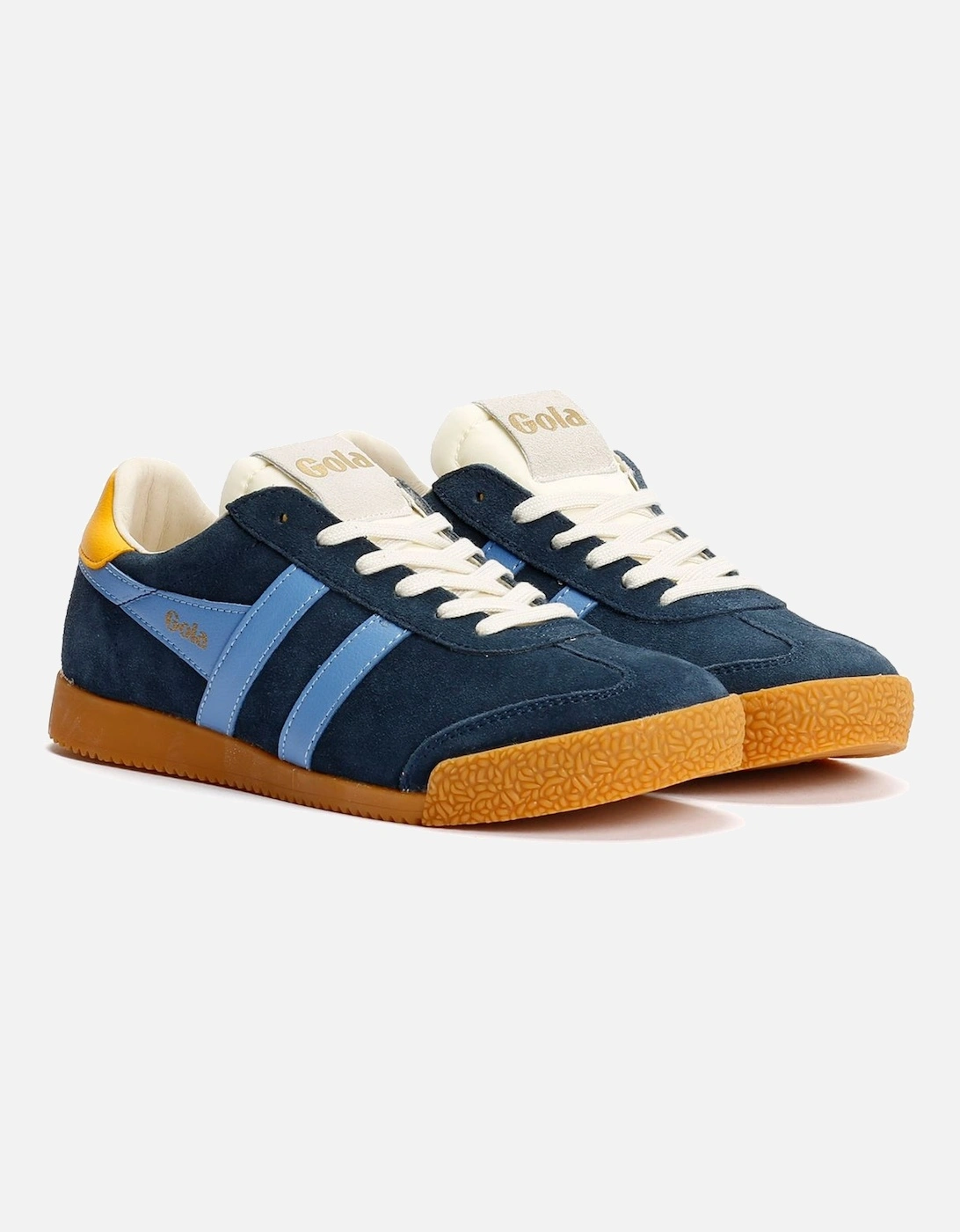 Elan Suede Women's Navy/Vista Blue/Sun Trainers, 9 of 8