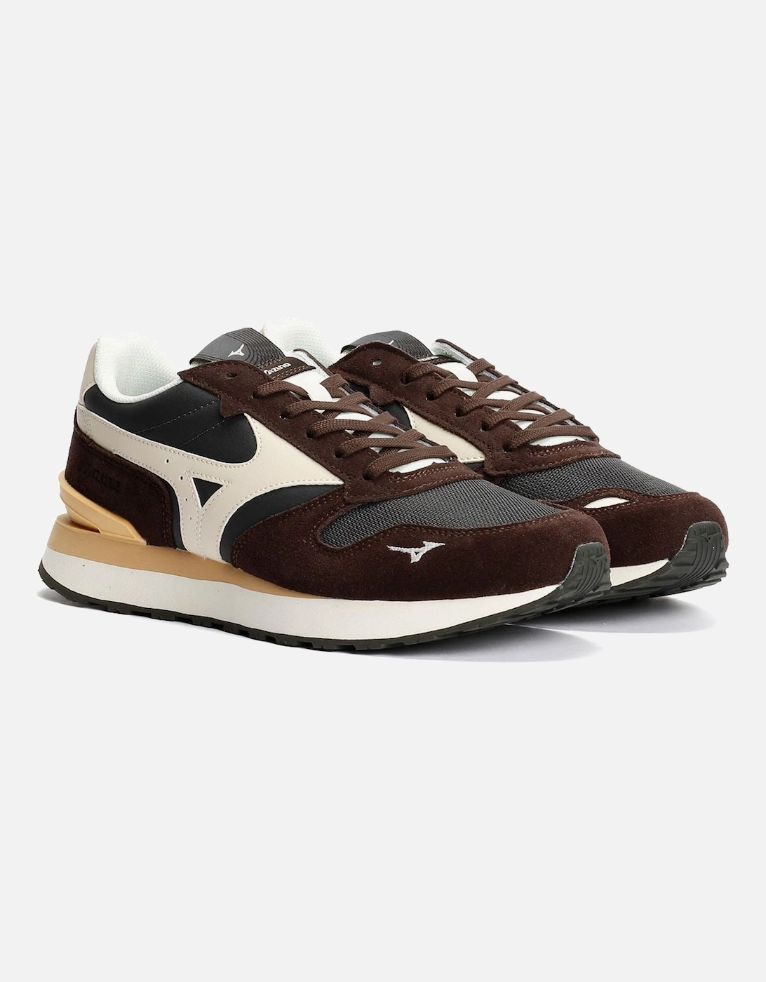 RB87 Suede Black Sand/Summer Sand/Mole Trainers, 9 of 8