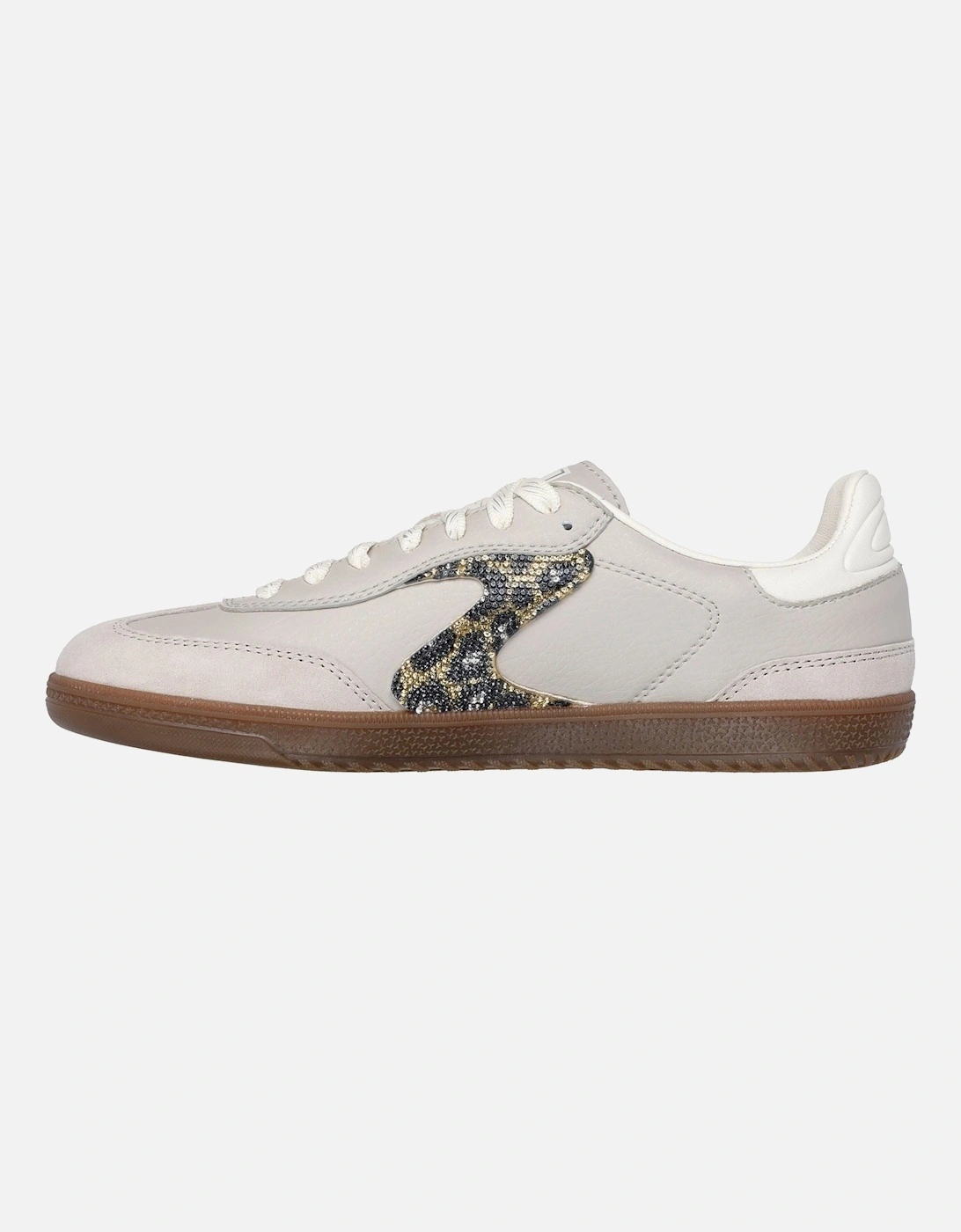 Hotshot Shimmering Spots Women's Taupe Trainers