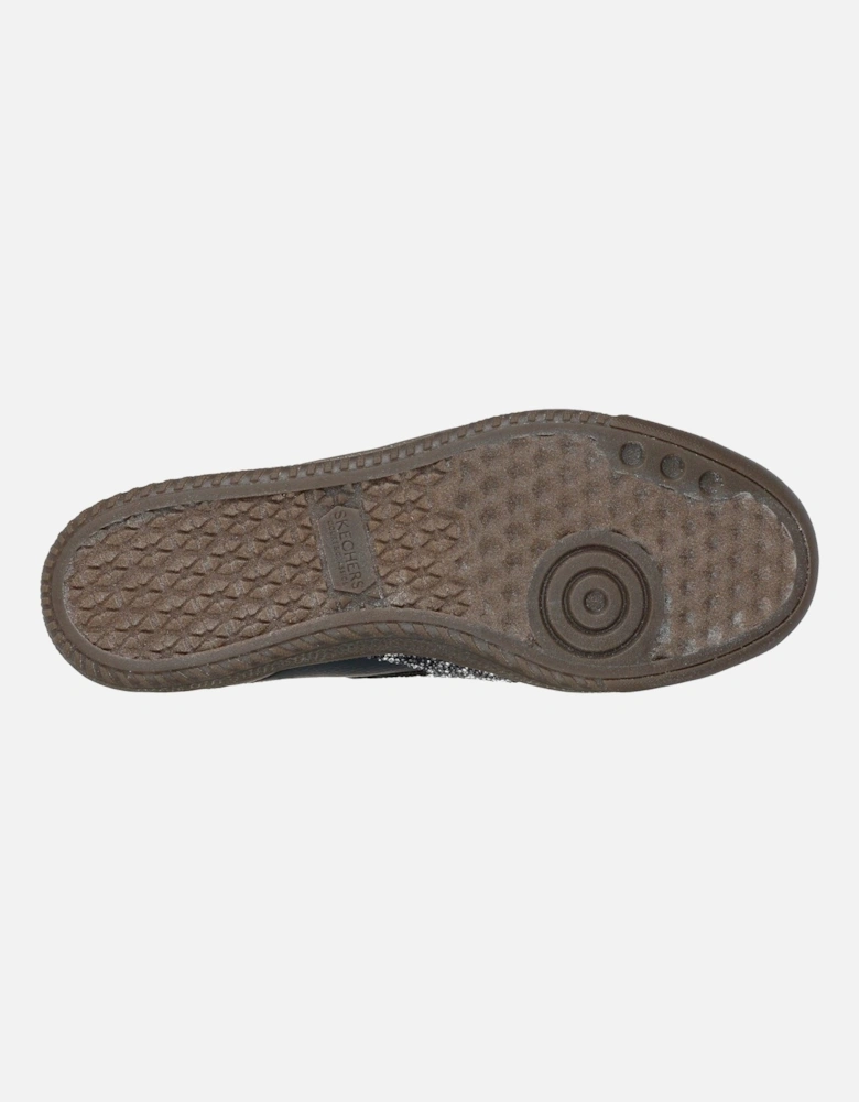 Hotshot Shimmering Spots Women's Black/White Trainers