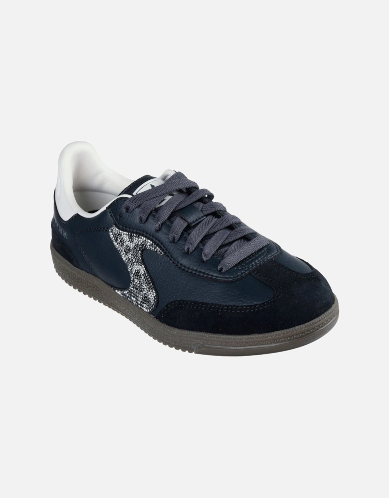 Hotshot Shimmering Spots Women's Black/White Trainers