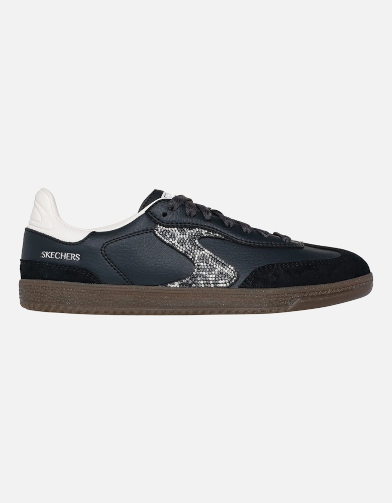 Hotshot Shimmering Spots Women's Black/White Trainers