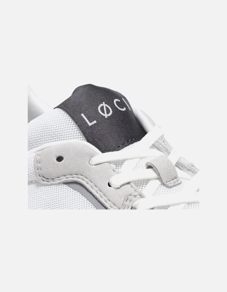 FLØ White/Grey/Black Trainers