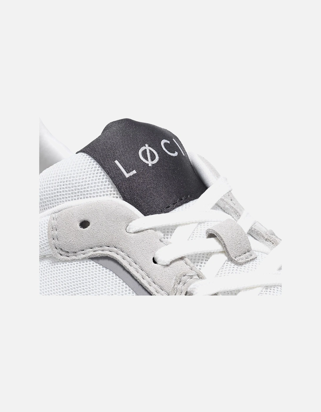 FLØ White/Grey/Black Trainers