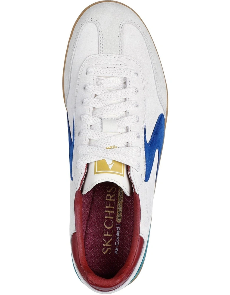 Hotshot For The Win Leather Women's Light Grey/Multi Trainers