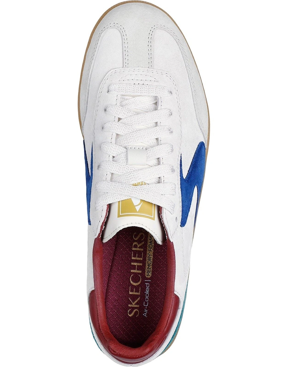 Hotshot For The Win Leather Women's Light Grey/Multi Trainers
