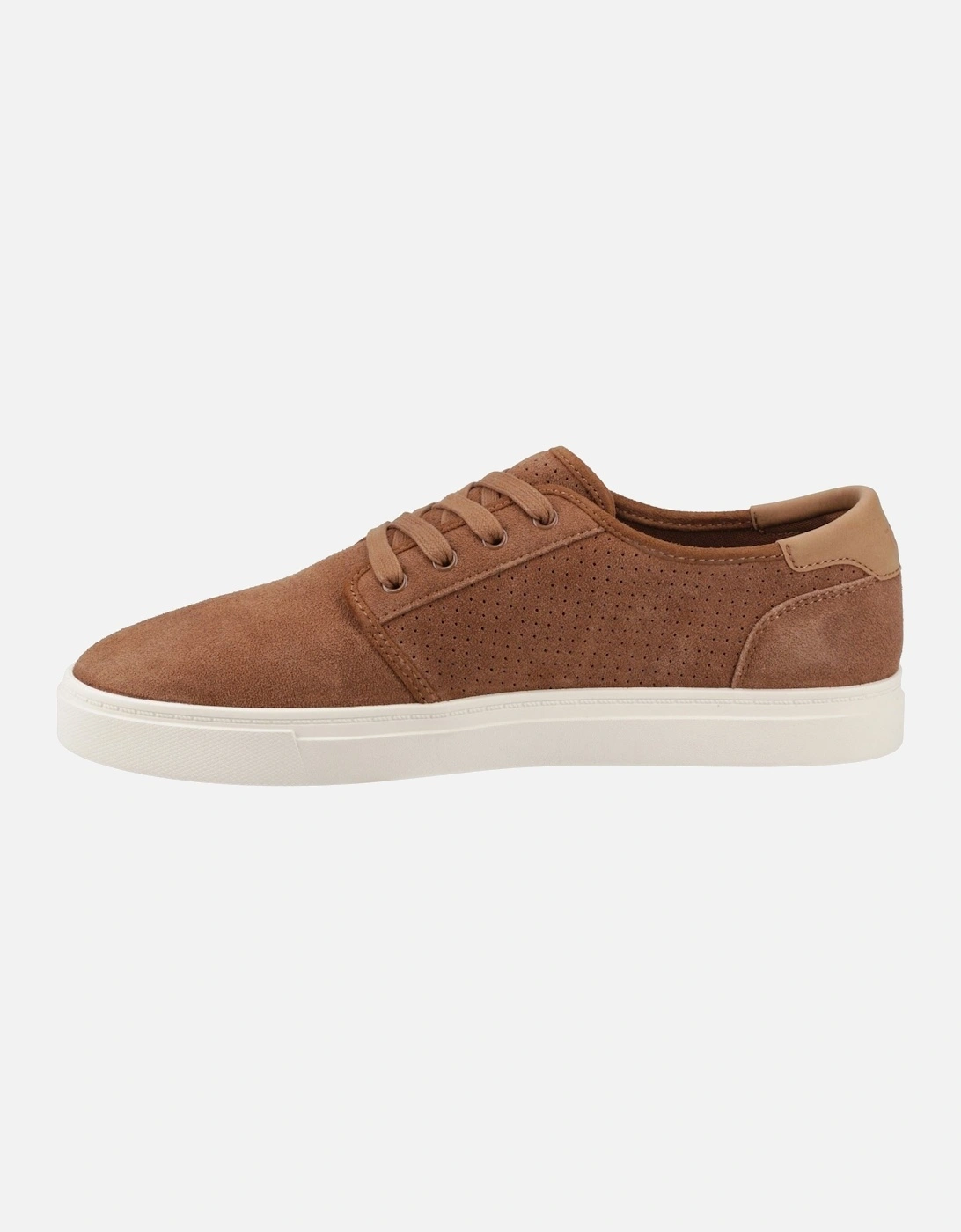 Carlo 2.0 Leather Men's Walnut Trainers