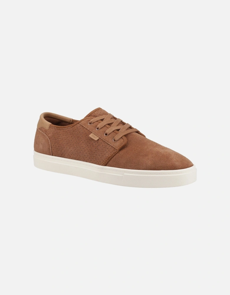 Carlo 2.0 Leather Men's Walnut Trainers