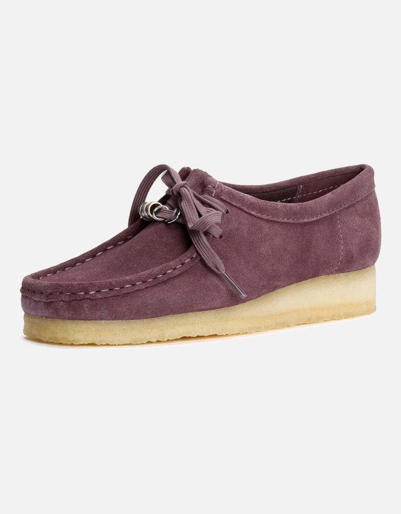 Originals Wallabee Suede Women's Plum Shoes