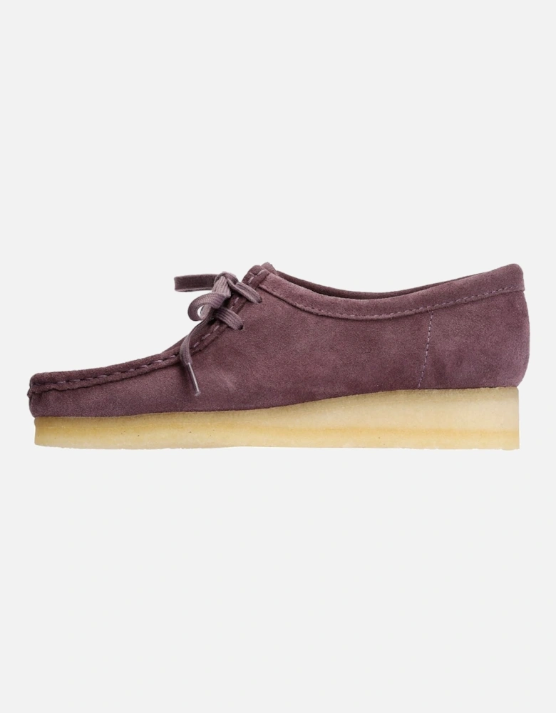 Originals Wallabee Suede Women's Plum Shoes