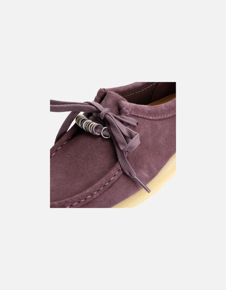 Originals Wallabee Suede Women's Plum Shoes
