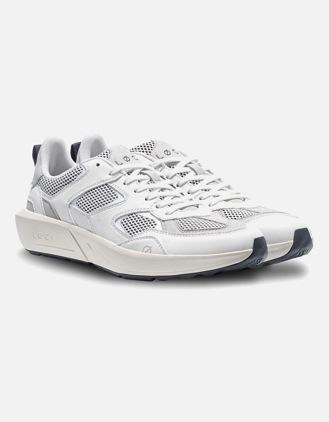 VØLT White/Grey Trainers, 6 of 5