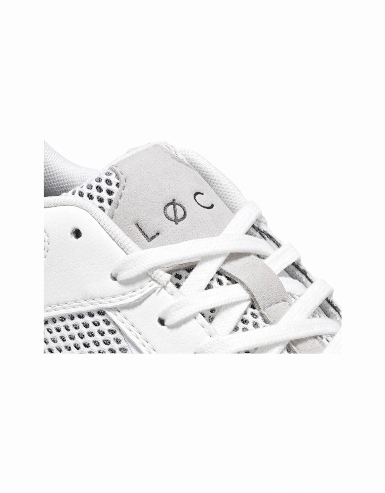 VØLT White/Grey Trainers