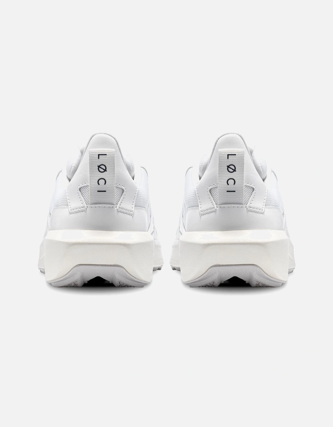 VØLT White/Grey Trainers