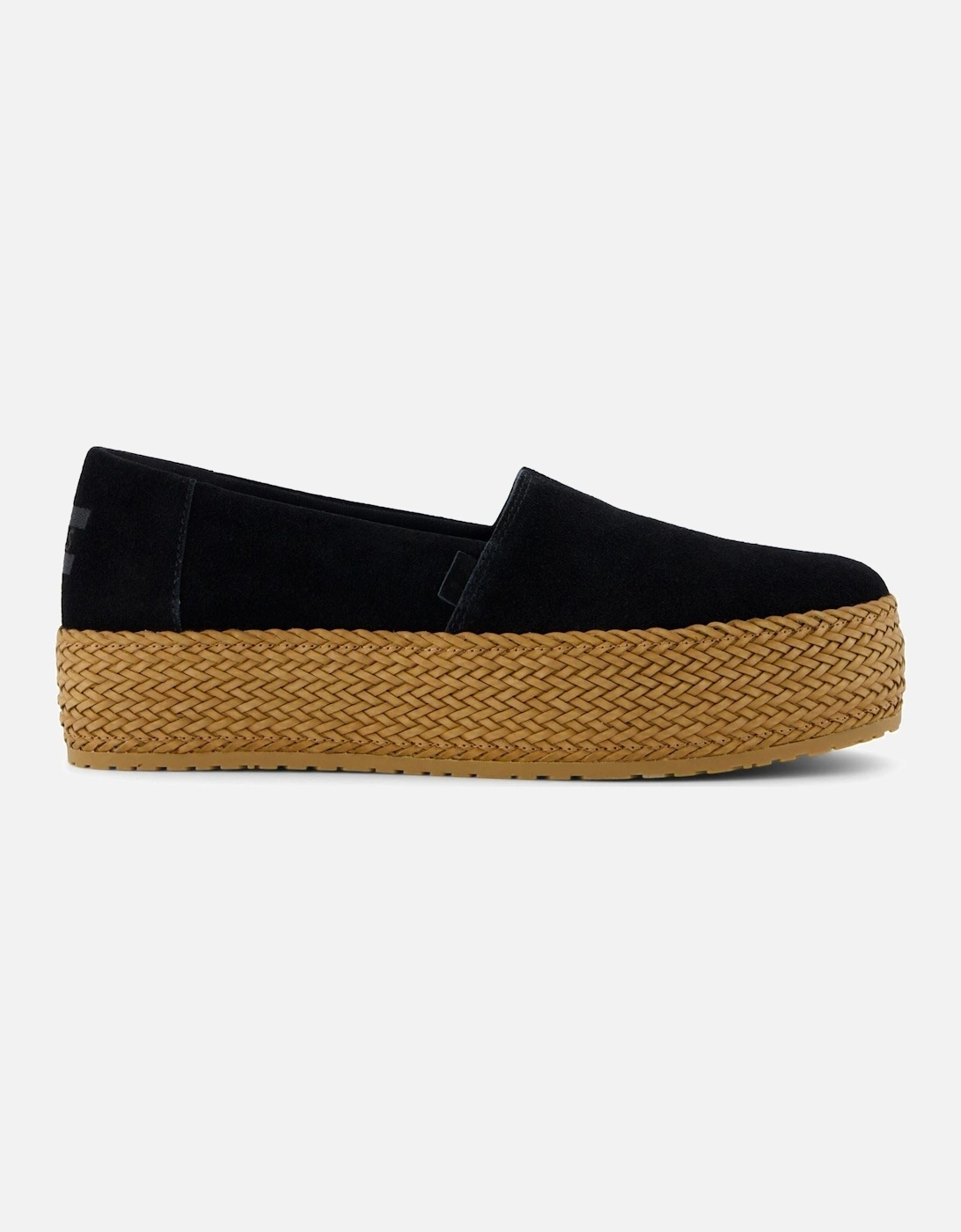 Valencia Leather Women's Black Espadrilles